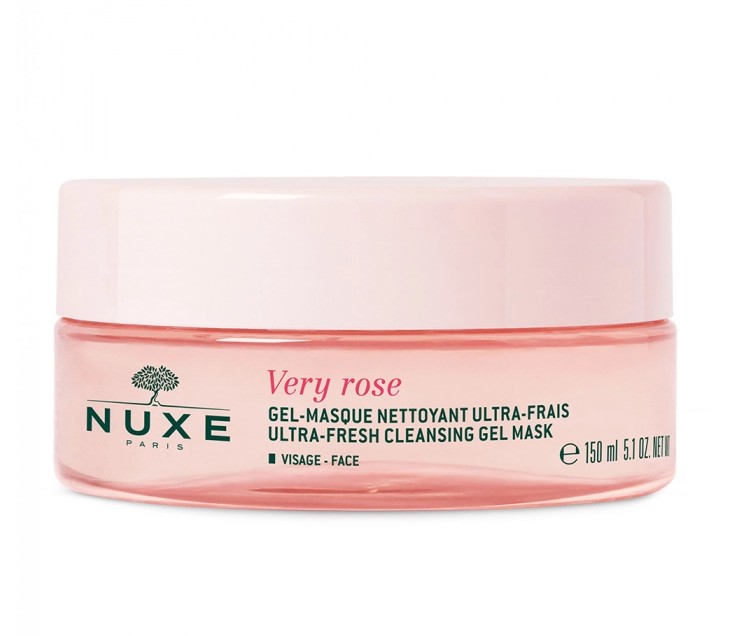 Nuxe Very Rose Gel-Masque Nettoyant Ultra-Frais 150ml